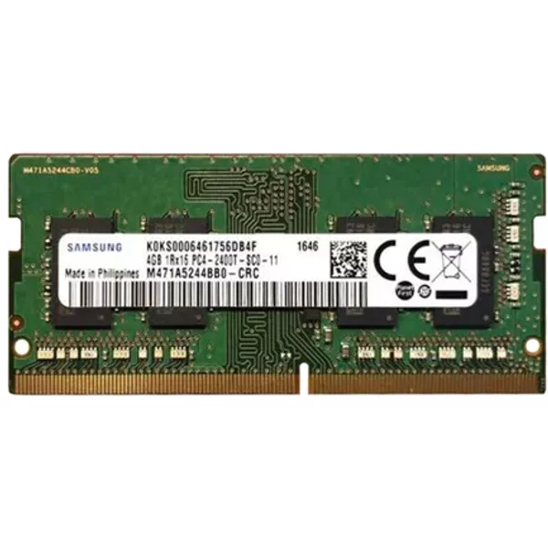 Samsung M471A5244BB0-CRC | 4GB Ddr4-2400Mhz PC4-19200 Non-Ecc Unbuffered Sodimm CL17 1Rx16 1.2V 260-Pin Memory Module-image