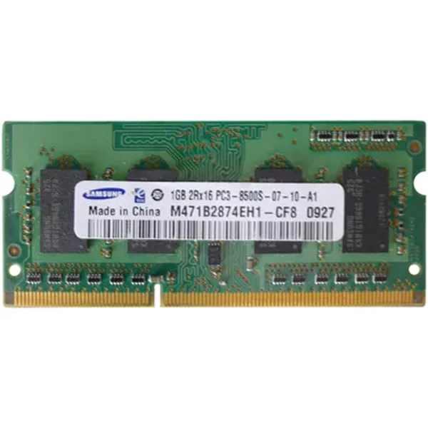 Samsung M471B2874EH1-CF8 | 1GB Ddr3-1066Mhz PC3-8500 Non-Ecc Unbuffered Sodimm CL7 2Rx16 1.5V 204-Pin Memory Module-image