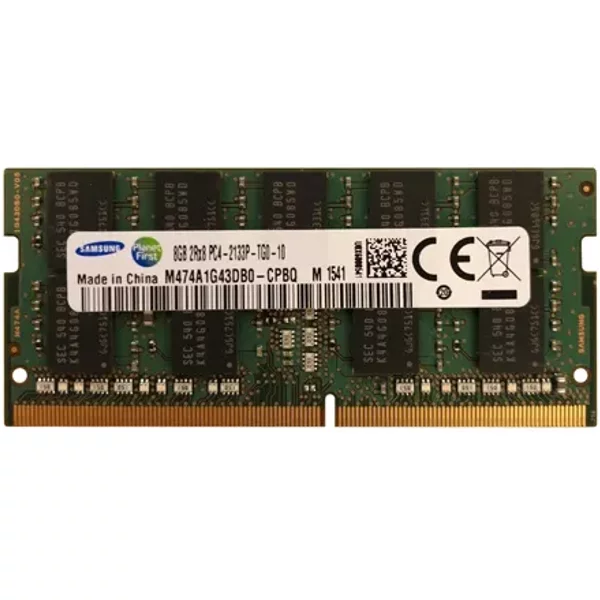 Samsung M474A1G43DB0-CPBQ | 8GB Ddr4-2133Mhz PC4-17000 Ecc Unbuffered Sodimm CL15 2Rx8 1.2V 260-Pin Memory Module-image