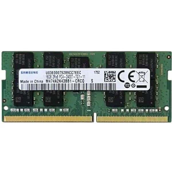 Samsung M474A2K43BB1-CRCQ | 16GB Ddr4-2400Mhz PC4-19200 Ecc Unbuffered Sodimm CL17 2Rx8 1.2V 260-Pin Memory Module-image