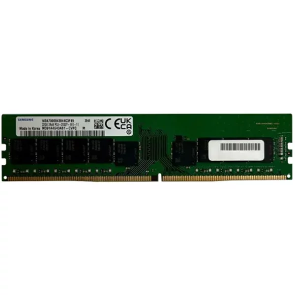 Samsung M391A4G43AB1-CVF | 32GB Ddr4-2933Mhz PC4-23400 Ecc Unbuffered Udimm CL21 2Rx8 1.2V 288-Pin Memory Module-image