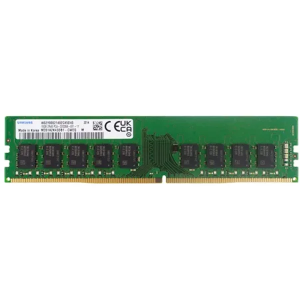 Samsung M391A2K43DB1-CWEQ | 16GB Ddr4-3200Mhz PC4-25600 Ecc Unbuffered Udimm CL22 2Rx8 1.2V 288-Pin Memory Module-image