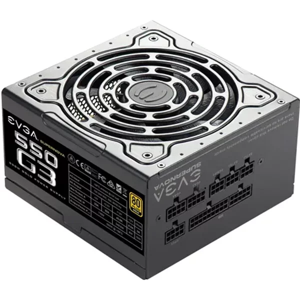 Evga 220-G3-0550 | Supernova 550 G3 550-Watts 80+ Gold F-M Atx Power Supply-image