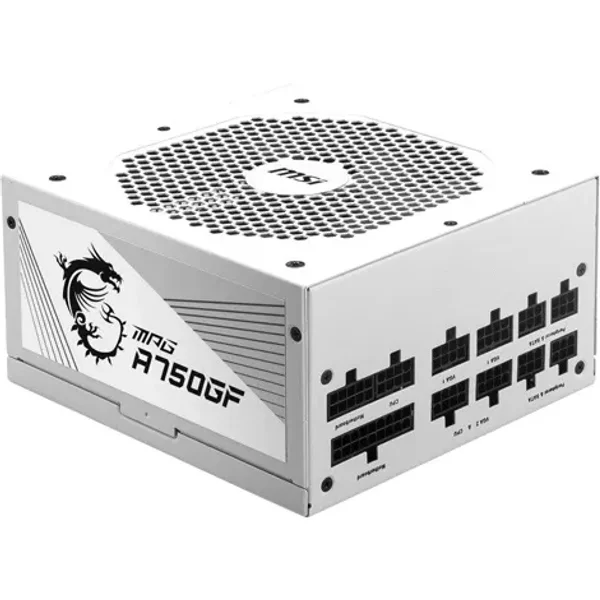 Msi MPG-A750GF-WHITE | 750-Watts 80+ Gold Fully Modular Atx Power Supply-image