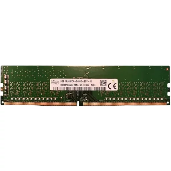 Hynix HMA81GU7AFR8N-UHT0AC | 8GB Ddr4-2400Mhz PC4-19200 Ecc Unbuffered Udimm CL17 1Rx8 1.2V 288-Pin Memory Module-image