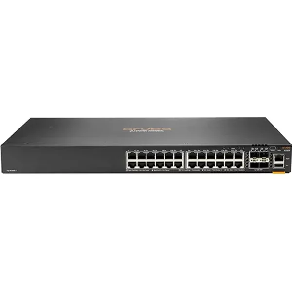 HP S0M87A | CX 6200F Series 6200F 24G Class 4 Poe 4SFP+ 48 X Ports RJ-45 Poe 10/100/1000Base-T + 4 X Ports Sfp+ Managed 1U Rack-Mountable Gigabit Ethernet Network Switch-image