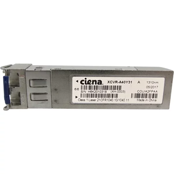 Ciena XCVR-A40Y31 | 1000Base Ex Lc, 40 Km, 1310 Nm Sfp Transceiver-image
