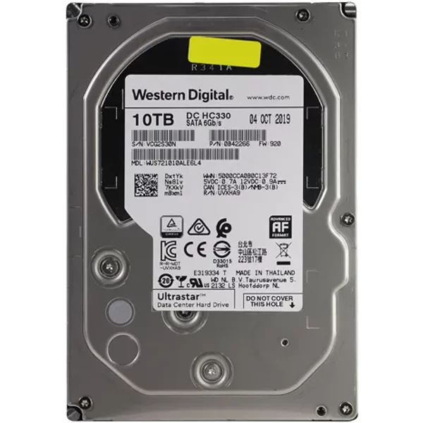 Western Digital WUS721010ALE6L4 | Ultrastar DC HC330 10TB 7200RPM Sata 6Gb/S 256MB Cache (512) 3.5-Inch Hard Drive-image