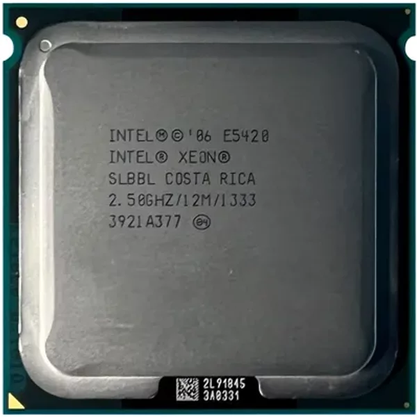 Intel E5420 | Xeon E5420 Quad-Core 2.50Ghz 1333Mhz Fsb 12MB L2 Cache Socket LGA771 Processor-image