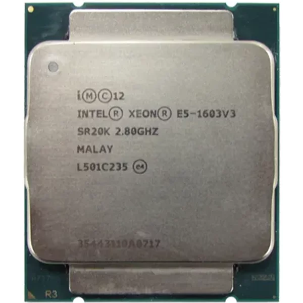 Dell 0K306W | 2.80Ghz 0.0Gt/S Qpi 10MB L3 Cache Socket LGA2011-3 Intel Xeon E5-1603 V3 Quad-Core Processor-image