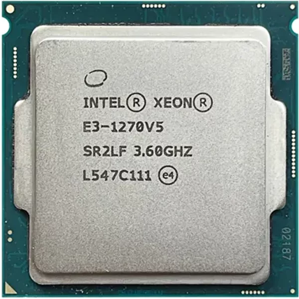 Dell W0478 | 3.60Ghz 8.00Gt/S DMI3 8MB L3 Cache Socket LGA1151 Intel Xeon E3-1270 V5 Quad-Core Processor-image