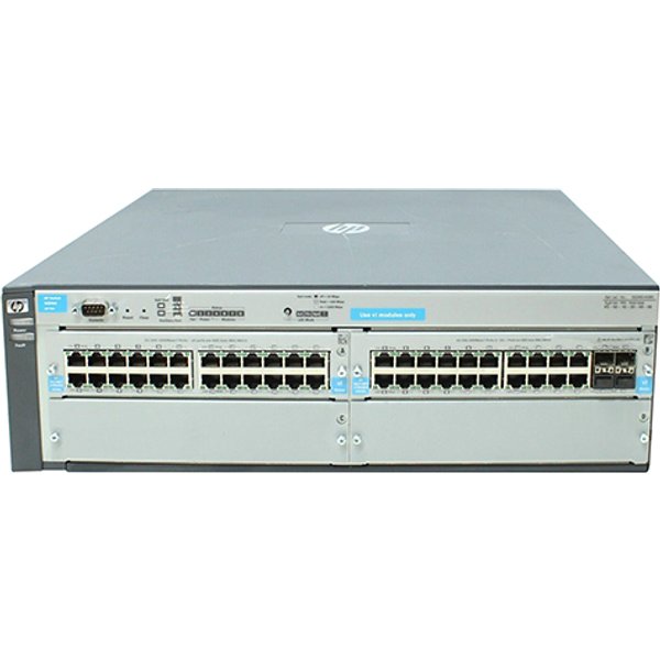 Hp 4204VL | Procurve 4200Vl Series 4204Vl-48Gs 44 X Ports 1000Base-T + 4 X Ports Sfp Mini-Gbic Layer 3 Managed Rack-Mountable Gigabit Ethernet Network Switch-image