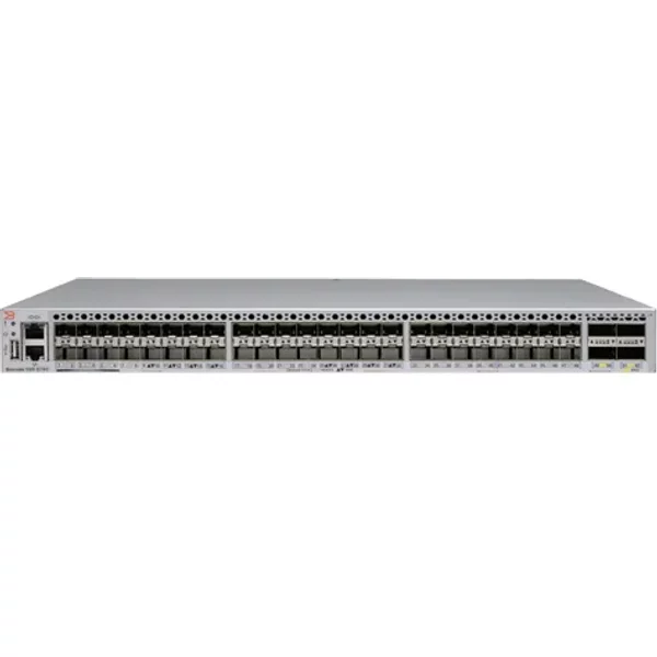 Brocade XBR-VDX6740-24-F | Vdx 6740 48 X Ports Sfp+ (24X Ports Active) 10Gbase-X + 4 X Ports Qsfp+ (In Active) Front-To-Back Airflow Gigabit Ethernet Switch-image
