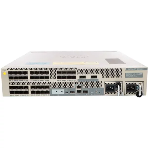 Cisco C6840-X-LE-40G | Catalyst 40 X Sfp+ Ports Slots Layer3 Manageable Rack-Mountable 2U Network Switch-image