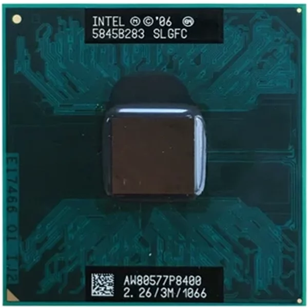 Intel SLB3Q | Core 2 Duo P8400 Dual-Core 2.26Ghz 1066Mhz Fsb 3MB L2 Cache Socket PGA478 Processor-image