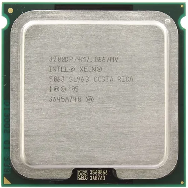 Intel SL96B | Xeon 5063 Dual-Core 3.20Ghz 1066Mhz Fsb 4MB L2 Cache Socket LGA771 Processor-image