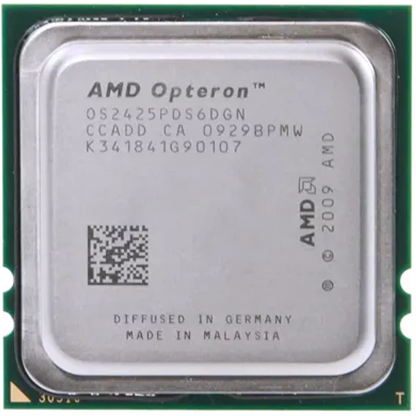 Hp 570119RB21 | 2.10Ghz 2400Mhz Htl 6MB L3 Cache Socket F Amd Opteron 2425 He 6-Core Processor Kit For Proliant DL385 G6-image