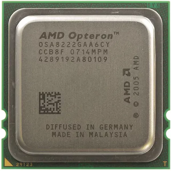 Hp 454907-L21 | 3.00Ghz 1000Mhz Fsb 2MB L2 Cache Socket F Amd Opteron 8222 Dual-Core 2-Processor Kit For Proliant Bl685C G1-image