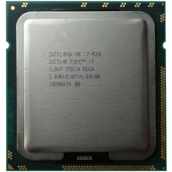 Intel BXC80601930 | Core I7-930 Quad-Core 2.80Ghz 4.80Gt/S Qpi 8MB L3 Cache Socket LGA1366 Processor-image