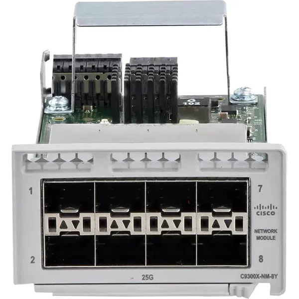 Cisco C9300X-NM-8Y | Catalyst 9300 Series 8 X Sfp+ Ports 10Gbase-X Multi-Gigabit Ethernet Network Module-image