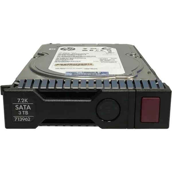 HP 713962-001 | 3TB 7200RPM Sata 6Gb/S Hot-Pluggable 3.5-Inch Midline Hard Drive For Proliant Servers-image