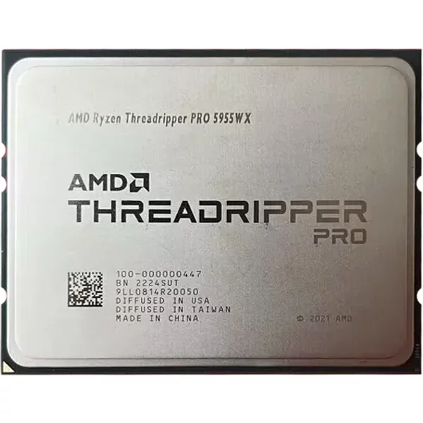 Amd 100-000000447 | Ryzen Threadripper Pro 5955WX 16-Core 4.00Ghz 64MB L3 Cache Socket Swrx8 Processor-image