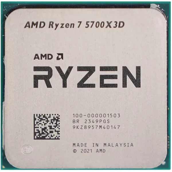 Amd 100-100001503WOF | Ryzen 7 5700X3D 8 Core 16 Thread Desktop Processor-image