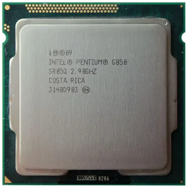 Intel BX80623G850 | Pentium G850 Dual-Core 2.90Ghz 5.00Gt/S Dmi 3MB L3 Cache Socket LGA1155 Processor-image