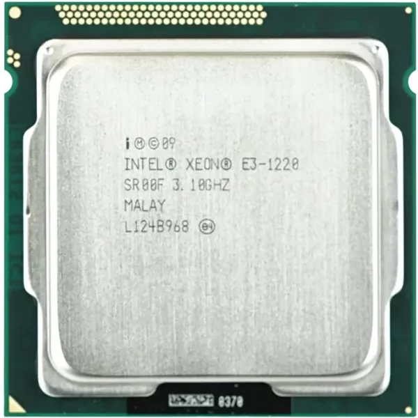 Hp 639701-B21 | 3.10Ghz 5.00Gt/S Dmi 8MB L3 Cache Socket LGA1155 Intel Xeon E3-1220 Quad-Core Processor For Proliant ML110 Gen7 Server-image