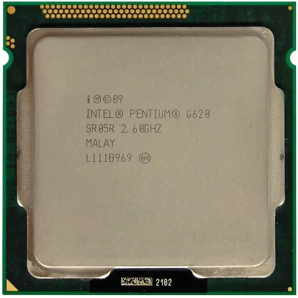Hp 655971-001 | 2.60Ghz 5.00Gt/S Dmi 3MB L3 Cache Socket LGA1155 Intel Pentium G620 Dual-Core Processor-image
