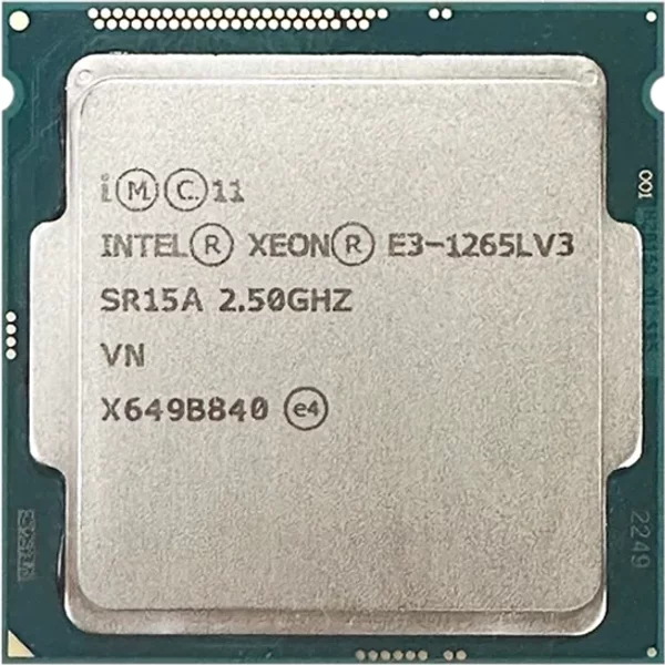 Hp 722162-001 | 2.50Ghz 5.00Gt/S Dmi 8MB L3 Cache Socket LGA1150 Intel Xeon E3-1265LV3 Quad-Core Processor-image