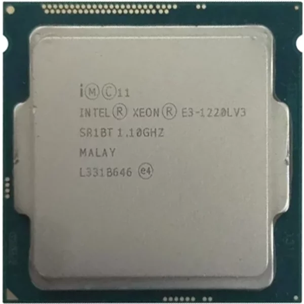 Hp 724157-B21 | 1.10Ghz 5.00Gt/S Dmi 4MB L3 Cache Socket LGA1150 Intel Xeon E3-1220LV3 Dual-Core Processor For Proliant Ml310E Gen8 Server-image