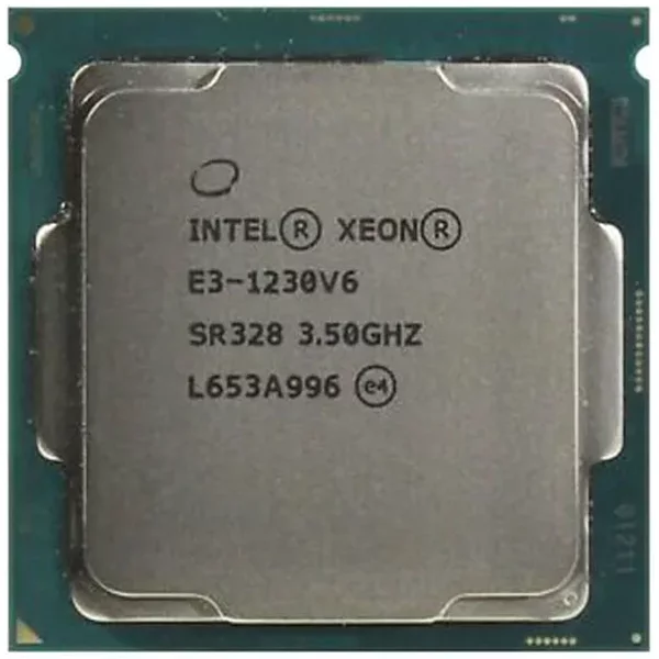 Dell 0GGG3Y | 3.50Ghz 8MB L3 Cache Socket LGA1151 Intel Xeon E3-1230V6 Quad-Core Processor-image