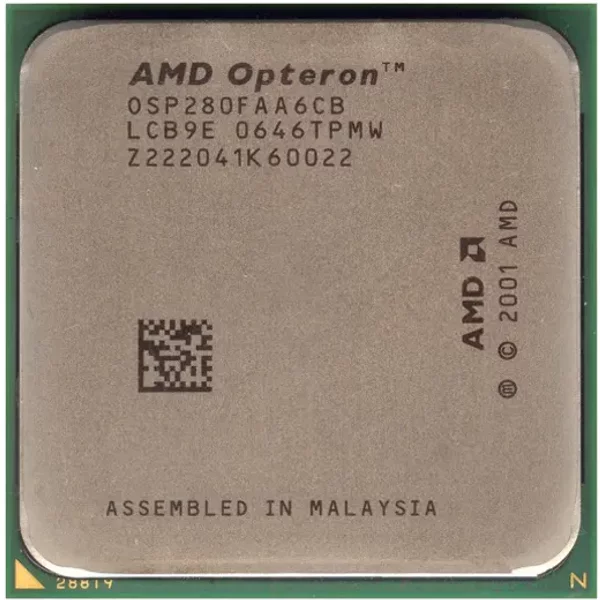 Hp 399692-B21 | 2.40Ghz 1000Mhz Fsb 2MB L2 Cache Socket 940 Amd Opteron 280 Dual-Core Processor Kit For Proliant DL385 G1-image