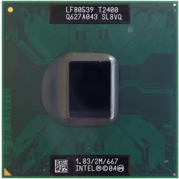 Hp 467718-001 | 1.83Ghz 667Mhz Fsb 2MB L2 Cache Socket PGA478 Intel Core Duo T2400 Dual-Core Processor-image