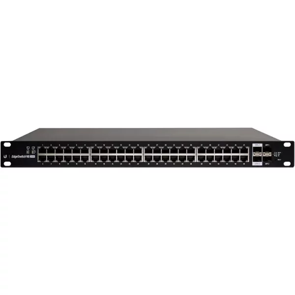 Ubiquiti ES-48-500W | Edgeswitch 48 X RJ-45 Ports Poe+ 1000Base-T + 2 X Sfp Ports + 2 X Sfp+ Ports Layer 3 Managed Rack-Mountable Gigabit Ethernet Network Switch-image