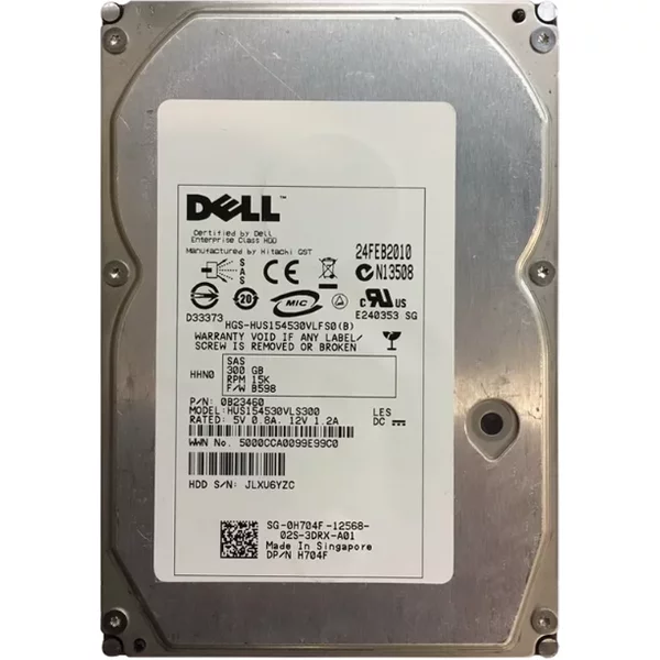 Hitachi 0B23460 | Ultrastar 15K450 Series 300GB 15000RPM SAS 3Gb/S 16MB Cache 3.5-Inch Hard Drive-image