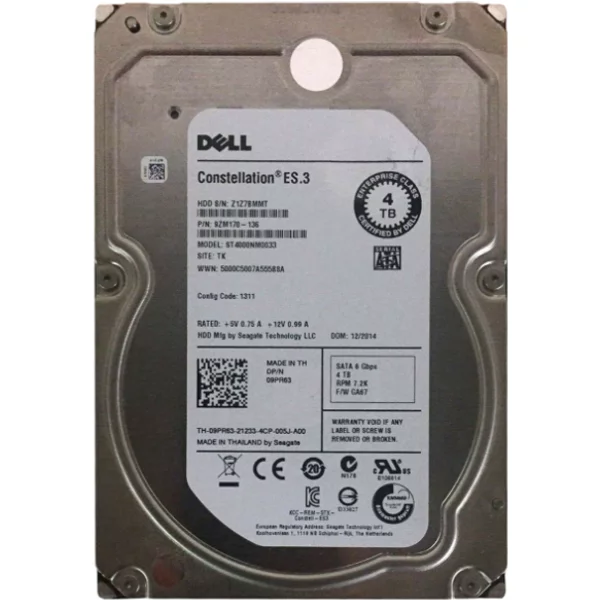 Seagate 9ZM170-136 | Constellation ES.3 Series 4TB 7200RPM Sata 6Gb/S 128MB Cache (512N) 3.5-Inch Hard Drive-image