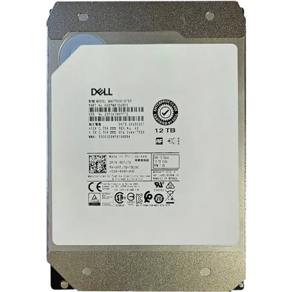 Toshiba HDEPM41DAB51 | 12TB 7200RPM 12Gb/S SAS Hot Plug 256MB Cache 3.5-Inch Hard Drive-image