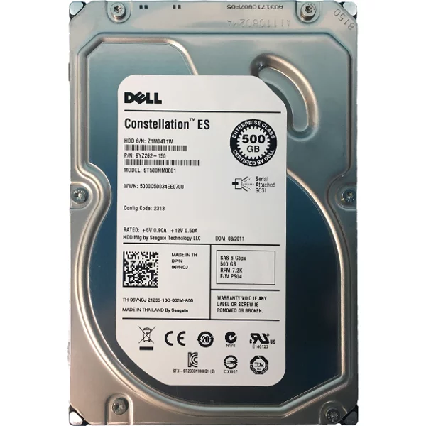 Seagate ST500NM0001 | Constellation ES Series 500GB 7200RPM SAS 6Gb/S 64MB Cache (Ce) 3.5-Inch Hard Drive-image