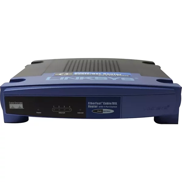 Linksys BEFSR41 | Etherfast Cable/Dsl Router With 4-Port Switch-image