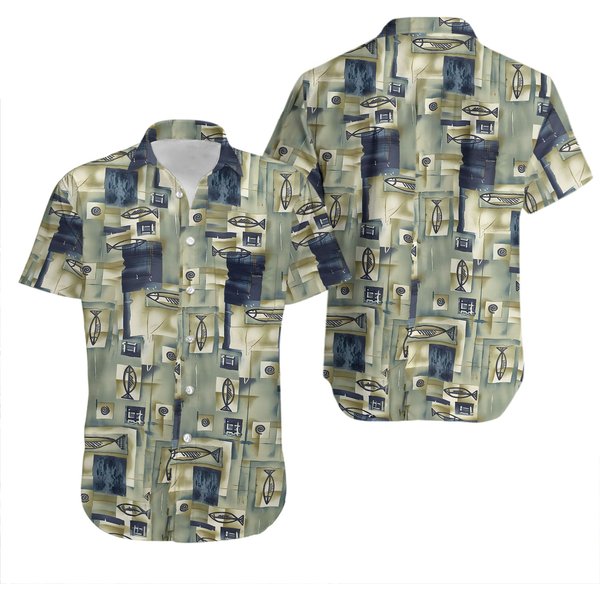 Pierre Cardin Rayon Hawaiian Shirt-image
