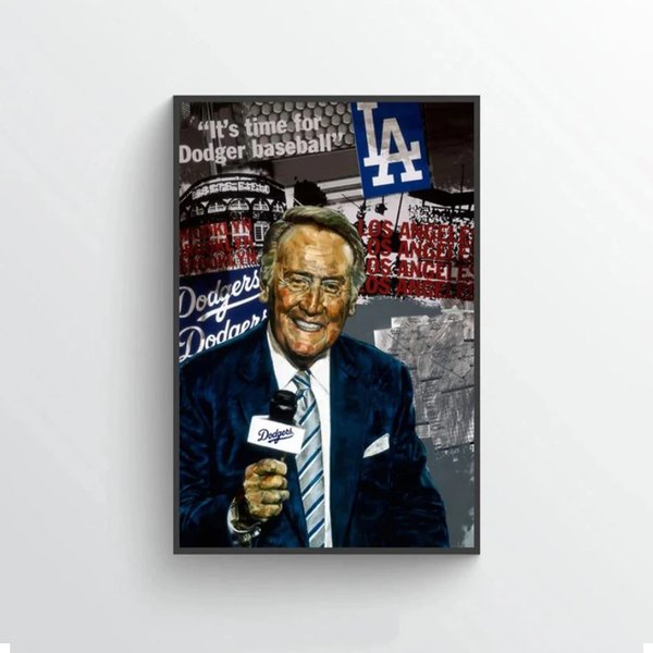 Rip Vin Scully Poster, Rip Vin Scully Premium Matte Vertical Posters-image