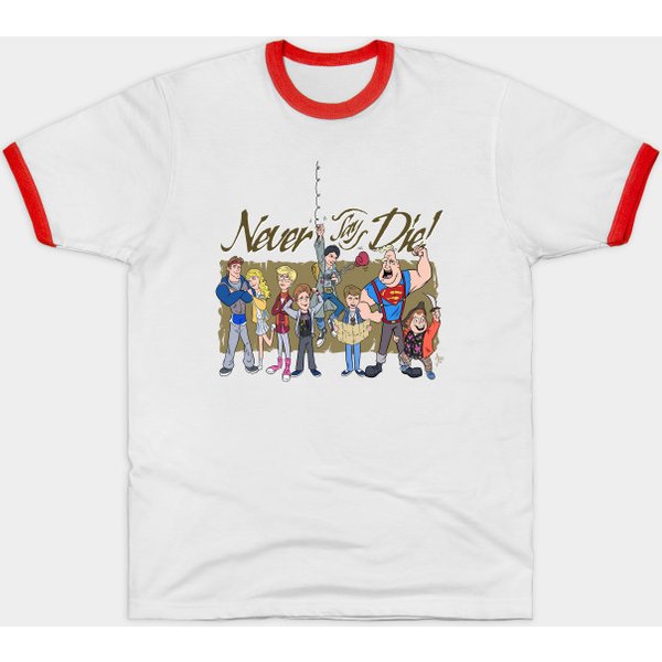 Never Say Die! - 80S Movies - T-Shirt-image