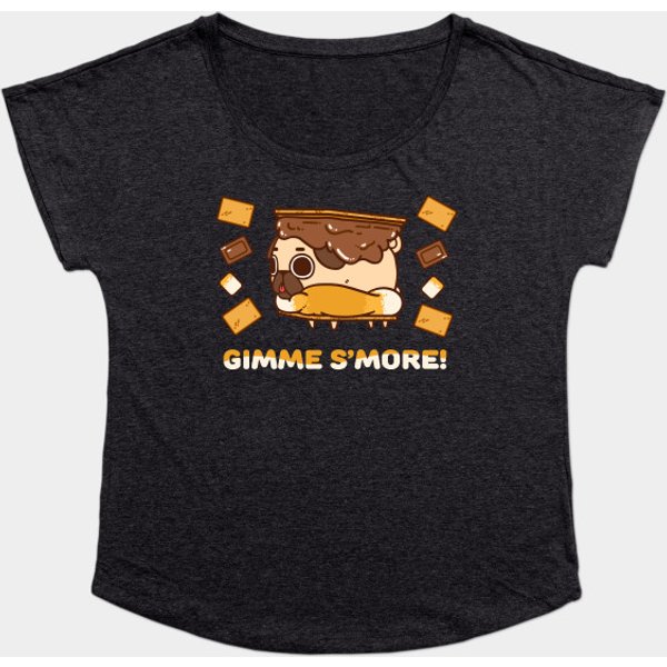 Gimme S'More - Pug - T-Shirt-image