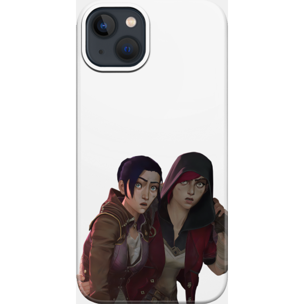 Vi And Caitlyn Caught Being Girlfriends By Cait's Mom - Lol Arcane Scene - Vi X Caitlyn - Phone Case
