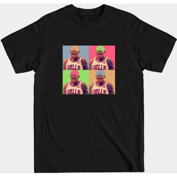 Dennis &Quot;Wormhol&Quot; Rodman - Dennis Rodman - T-Shirt-image