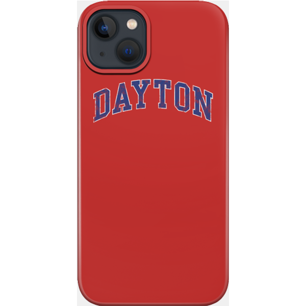 Dayton Athletic Text - University Of Dayton - Phone Case-image