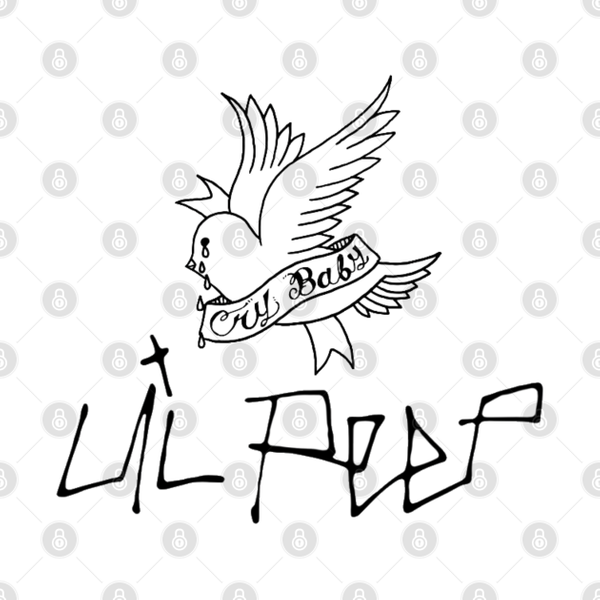 Lil Peep Cry - Lil Peep - Tapestry-image