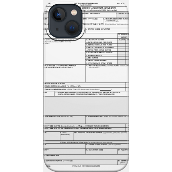Dd 214 Veterans - Dd 214 - Phone Case-image